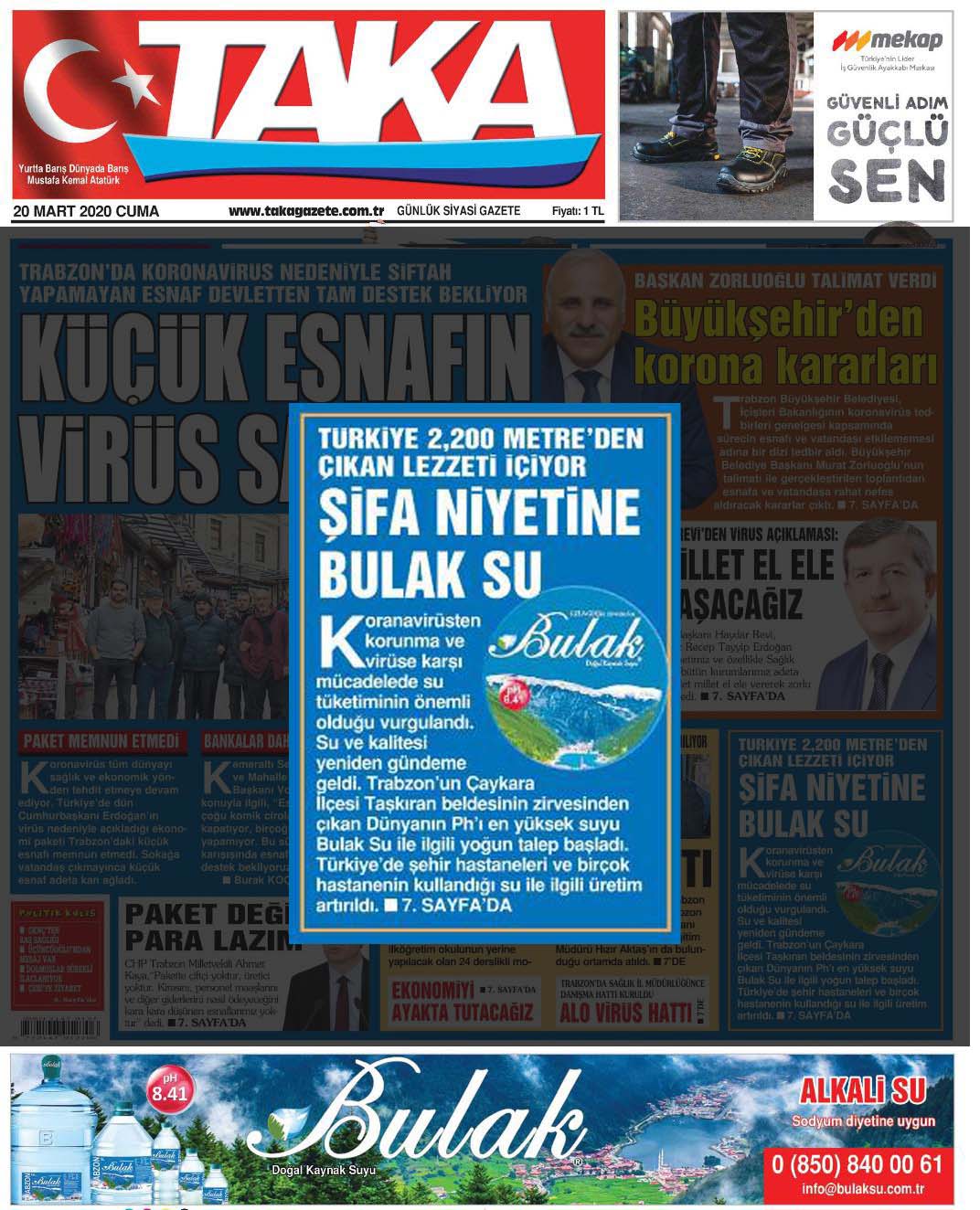 Bulak Su Yine Gündemde
